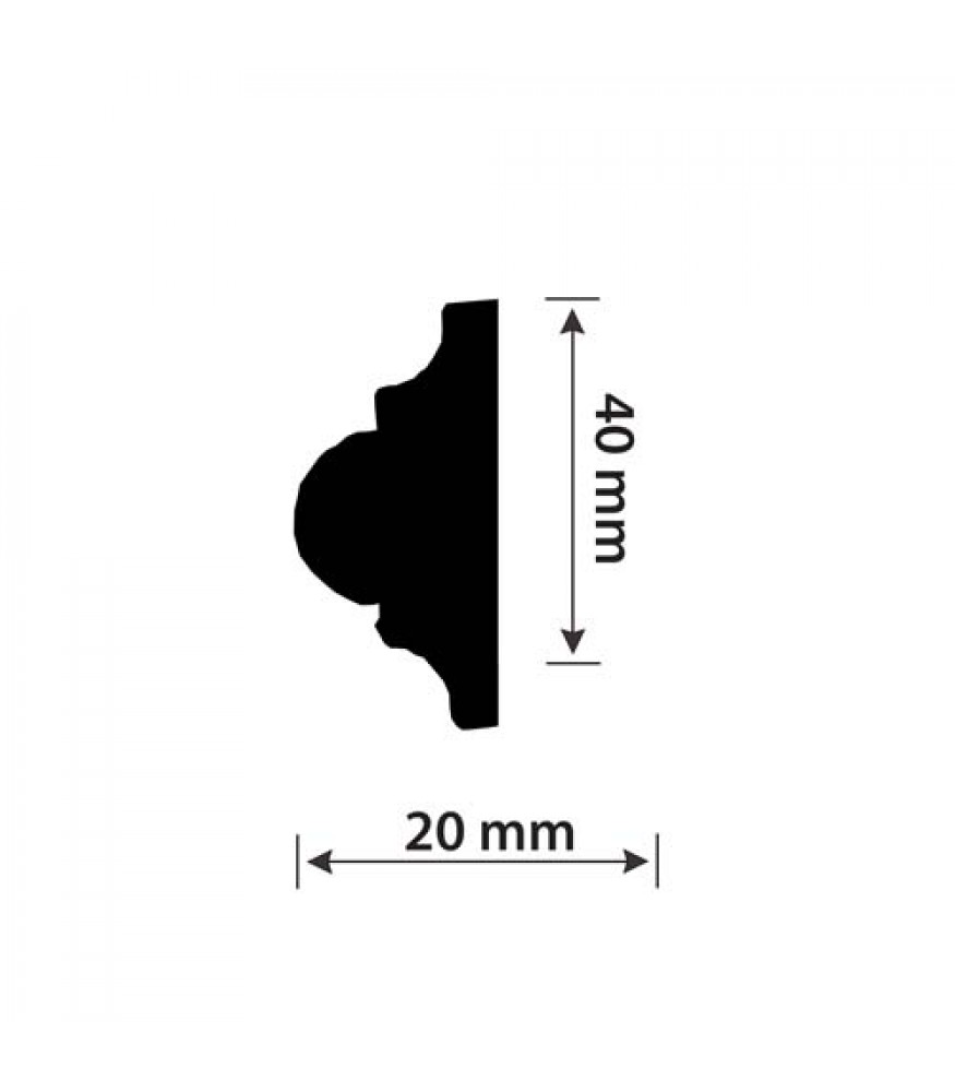 Imola Dado Rail (measured)